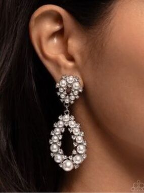 Dapper Debut Brass Earrings